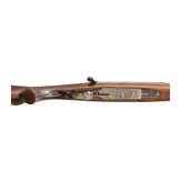 A Borovnik repeating rifle, Ferlach, with Zeiss scope