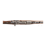 A Borovnik repeating rifle, Ferlach, with Zeiss scope