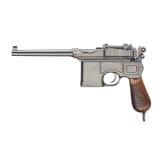 Mauser C 96, "Prewar Commercial", with matching numbered shoulder stock
