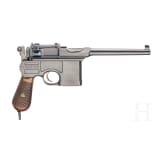 Mauser C 96, "Prewar Commercial", with matching numbered shoulder stock