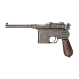 Mauser C 96 Mod. 1930, mit Repro-Anschlagkasten