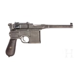 Mauser C 96 Mod. 1930, mit Repro-Anschlagkasten