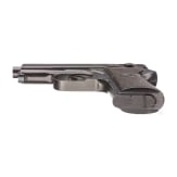 A Mauser self-loading pistol prototype - double action, external hammer