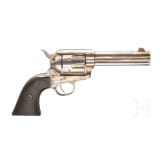 A Colt Single Action Army 1873, silber plated, Frontier Six Shooter