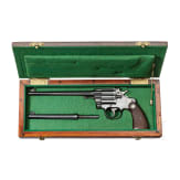 A cased Colt Camp Perry Model with interchangeable barrel