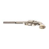 A cased deluxe Model 3 Russian First Model with engraved nickel finish