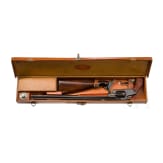 A cased Smith & Wesson Model 320 Revolving Rifle