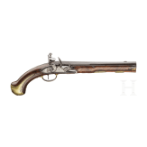 A French cavalry pistol of the Gendarmes de la Garde du Roy, post-1763 pattern