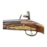 A cavalry pistol for an officer of the Schomberg dragoons, worn since 1762