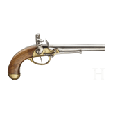 A French cavalry pistol M 1777, 2nd model