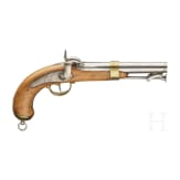 A French Navy pistol M 1837, 1st model
