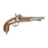 A French cavalry pistol, ca. 1840