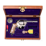 A cased French navy revolver M 1870