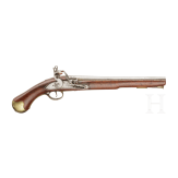 A long pattern sea service pistol, Galton, dated 1760