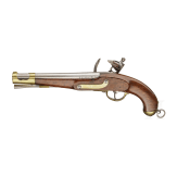 A flintlockpistol, similar to the cavalry pistol M 1798