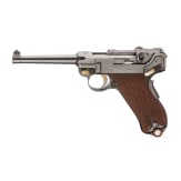 A Parabellum Mod. 1900, Swiss Service Pistol, 1st pattern without milling groove for magazine release button