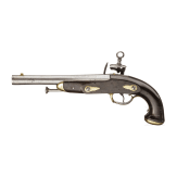 A flintlock pistol for officiers (?), circa 1830