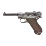 An Erfurt 1918 marked Luger 08 pistol