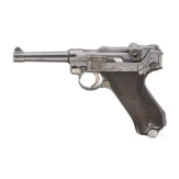 A Mauser S/42 marked Luger 08 pistol dated 1936