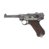 A Mauser 42 marked Luger 08 pistol dated 1939
