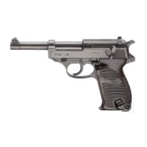 A Mauser P 38, code "byf - 43" with holster