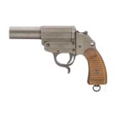 Signalpistole Zink Mod. Heer, Fertigung Walther, Kriegsausf&uuml;hrung Typ 3