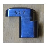 A Mauser C96 Bolo Large Ring Hammer, fixed sight, for six rounds