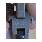 A Mauser C96 Bolo Large Ring Hammer, fixed sight, for six rounds