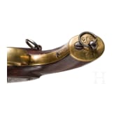 A breechloading percusion pistol, Westley Richards & Co., Portugal Contract, 1867