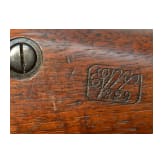 A Springfield Model 1884 "Trapdoor" infantry rifle