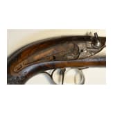 A French percussion pistol, Merieux &agrave; St. Etienne, circa 1840