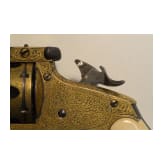 A gilded deluxe Smith & Wesson New Model No. 3 Revolver for the oriental market