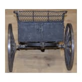 A model of a German fieldgun with limber, dated 1876