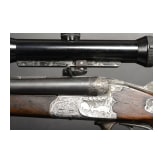 A pre-war three-barrel rifle-shotgun, Suhl