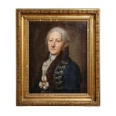 Portrait eines Adeligen mit Kgl. Ungarischem St. Stephans-Orden, Ungarn oder Österreich, frühes 19. Jhdt.