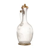 A South German glass jug with gilt mountings, 1st half of the 18th century
