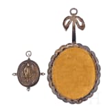 Two religious pendants, German, 17th/18th century