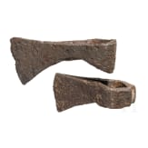Two Central European Celtic axe heads, 3rd – 1st century B.C.