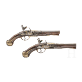 A pair of flintlock pistols by L. Zugno, Brescia/Italy, circa 1730