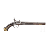 A long flintlock pistol, France, circa 1740