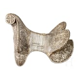 An Italian Gothic saddle with lavish bone veneer in 15th century style, 19th century