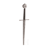 Ritterliches Schwert zu anderthalb Hand, deutsch, um 1450