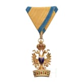 An Imperial Austrian Order of the Iron Crown, 3rd class (Knight's Cross)