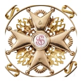 Order of St. Stanislaus – a Russian badge for order officials, circa 1870