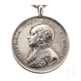 A Bavarian silver Military Merit Medal ("Bravery Medal") awarded in the World War of 1914/18