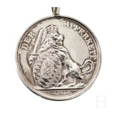 Silberne bayerische Militär-Verdienstmedaille („Tapferkeitsmedaille") aus dem Weltkrieg 1914/18
