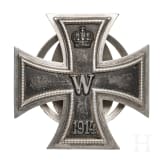 An Iron Cross 1914 First Class with a rare patent lock