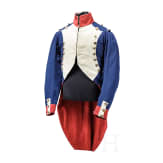 A tunic for enlisted men of the infantry of the Old Guard ("Grognards"), 1st half of the 19th century