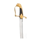 A lion's head sabre for high officers