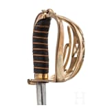 An officer's cavalry sabre with Scottish basket hilt, circa 1810/20